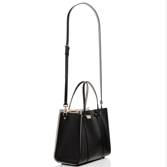 Kate Spade Arbour Hill Small Elodie Crossbody Shoulder Bag, Black - Picture 2 of 8
